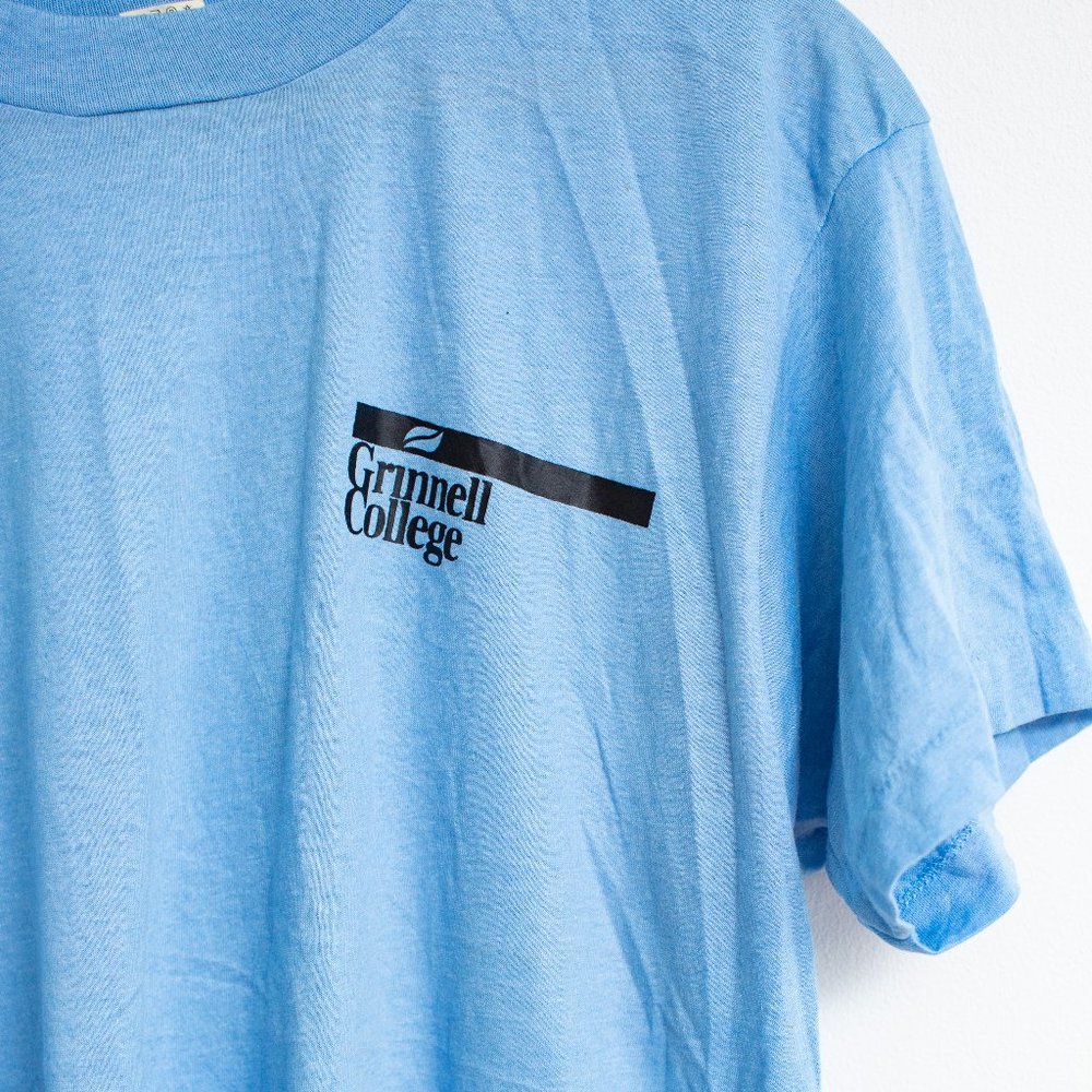 Vintage 80s Single Stitch Grinnell College Molybdenum T-shirt